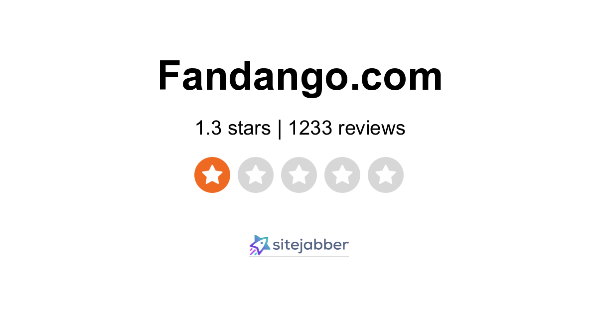 Fandango Reviews Read 1,233 Customer Reviews of Fandango Sitejabber