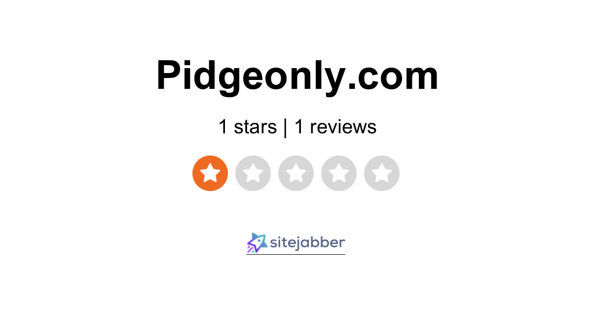 Pidgeonly Reviews - 1 Reviews of Pidgeonly.com | Sitejabber